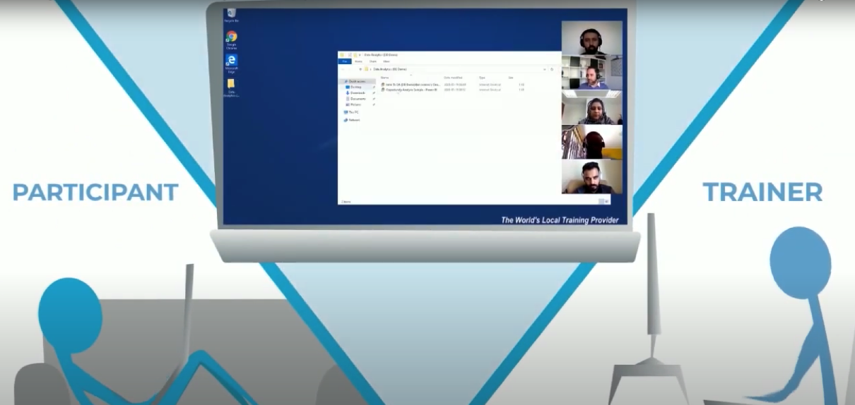  DaDesktop, dan dapat mengontrol Desktop Pelatih 