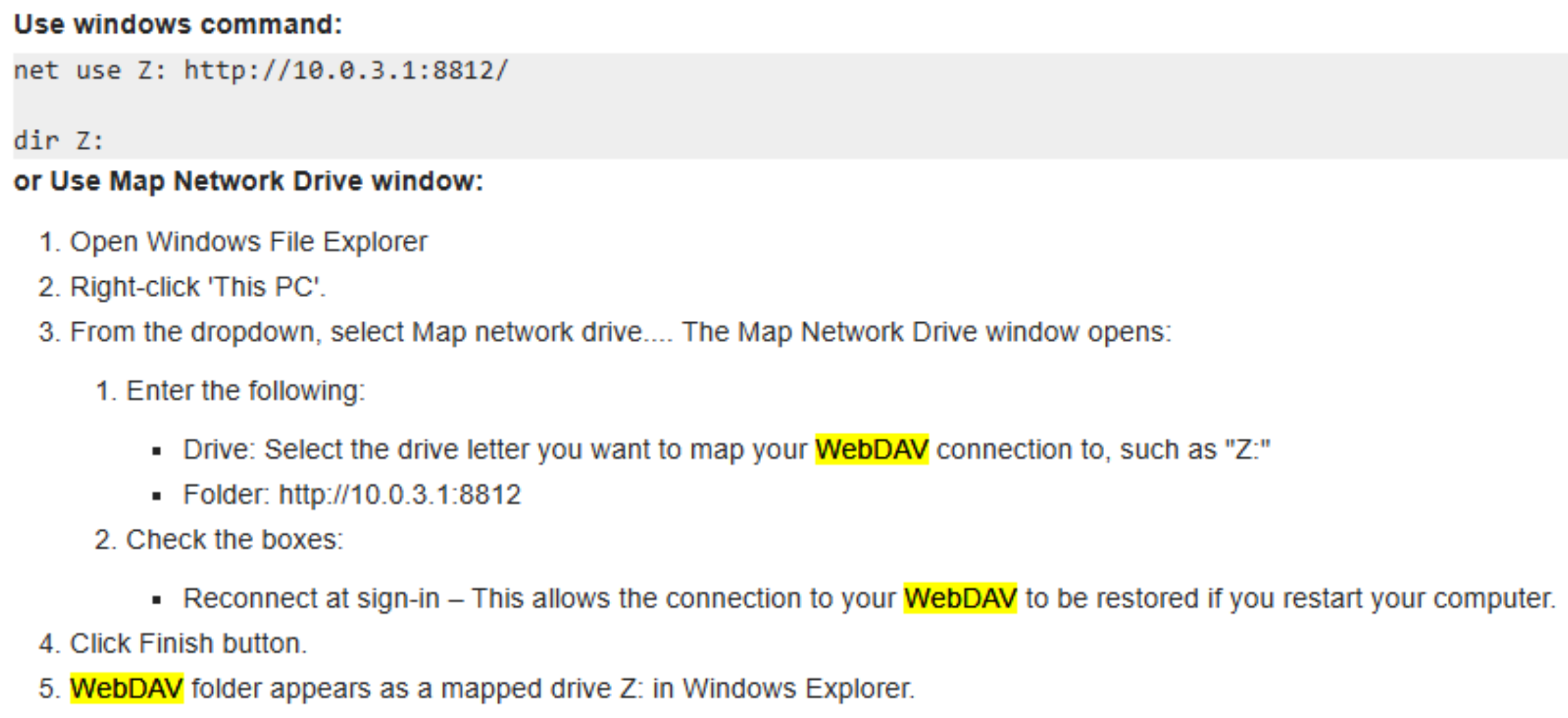Aktifkan Shared-drive di windows