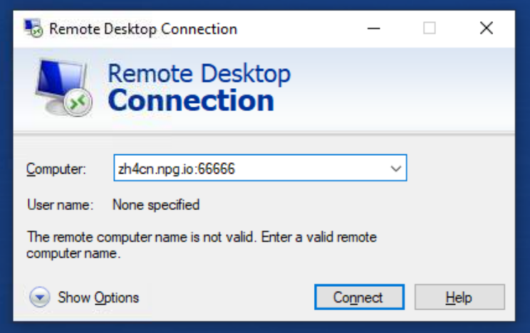 jendela desktop jarak jauh